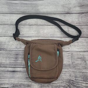 Overland Equipment Crossbody Bag Brown Canvas SMALL Handbag Travel Size